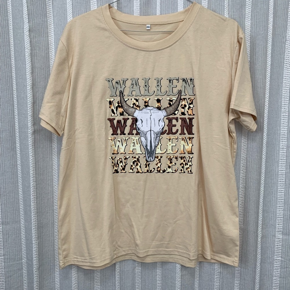 “Morgan Wallen”‎ Graphic Tee Shirt T-Shirt Size 2XL - NWOT